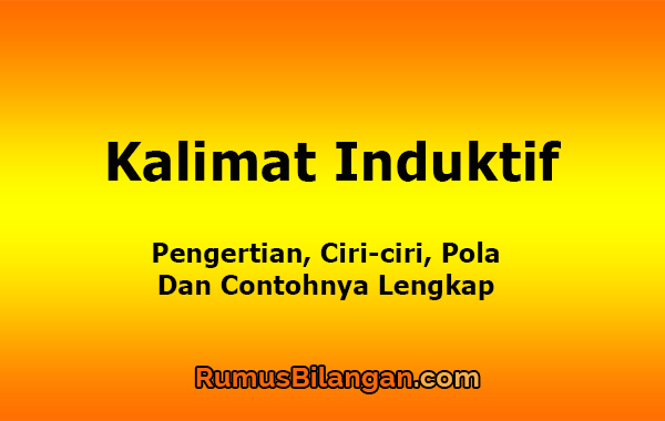 Kalimat Induktif