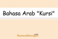 Bahasa-arab-Kursi